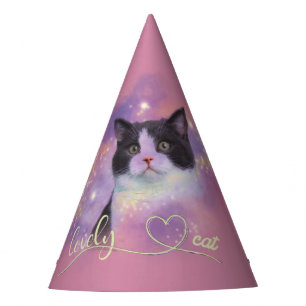 Chapéu De Festa Galaxy Lovely Cat