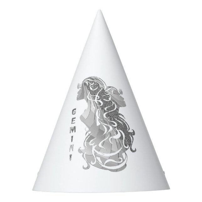 Chapéu De Festa Gemini Zodiac (Frente)