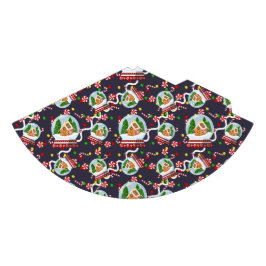 Chapéu De Festa Gingerbread Snow Globes