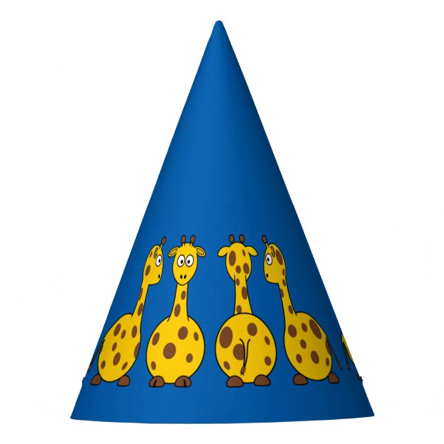 Chapéu De Festa Girafas Party Hat (Frente)