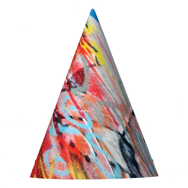 Chapéu De Festa grafite do planeta (Frente)