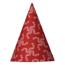 Chapéu De Festa Guirlanda de Natal Vermelha, Decoração de Natal, N