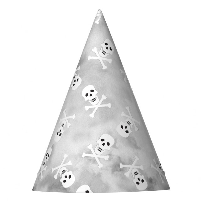 Chapéu De Festa Halloween do Skull e Crossbones (Frente)