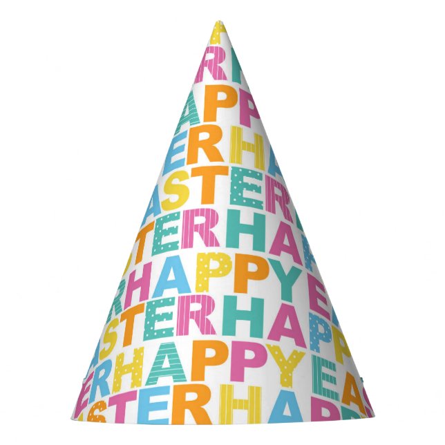 Chapéu De Festa Happy Easter Party Hat (Frente)