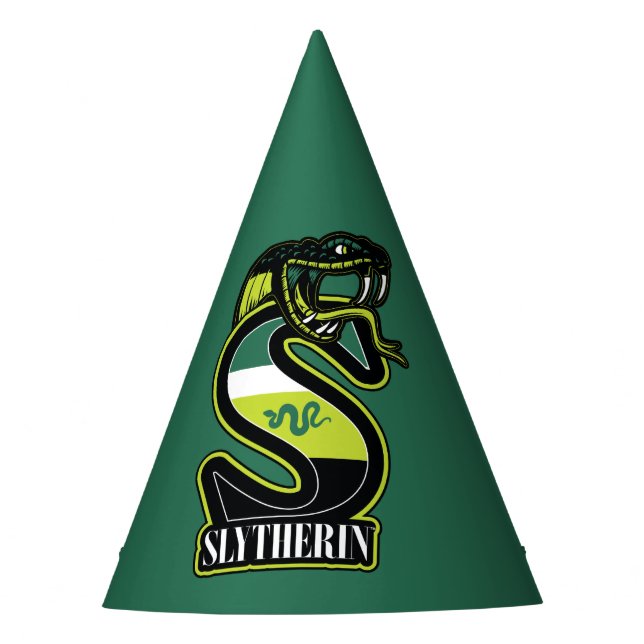 Chapéu De Festa HARRY POTTER™ | Crachá atlético SLYTHERIN™ (Frente)