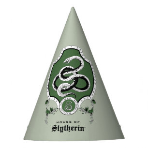 Chapéu De Festa HARRY POTTER™   Desenho Delicado SLYTHERIN™ Crest