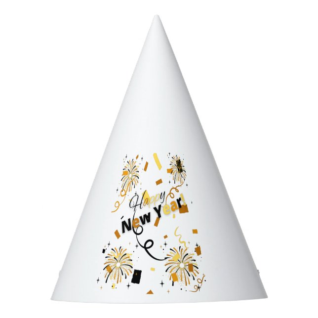 Chapéu De Festa Hat de feliz ano novo (Frente)