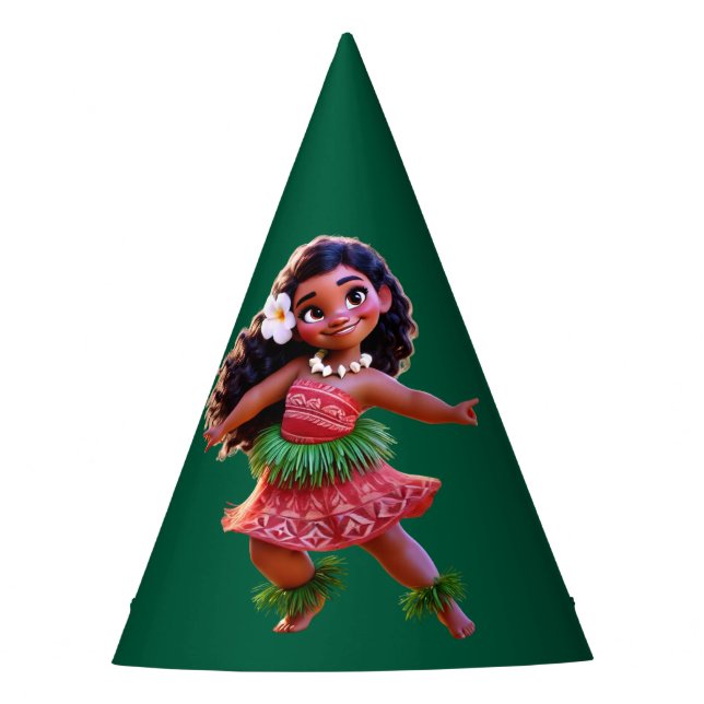 Chapéu De Festa Hauʻoli Hula Princess (Frente)