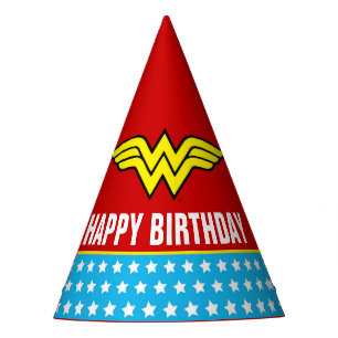 Chapéu De Festa HISTÓRIAS EM QUADRINHOS DC Aniversário da Mulh