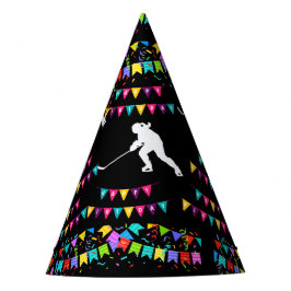 Chapéu De Festa Hockey Girl Player Birthday