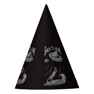 Chapéu De Festa ilustração de surfista alienígena ufo com volta pa