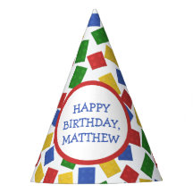 Impressão de Padrão do Bricks de Construção de Cor