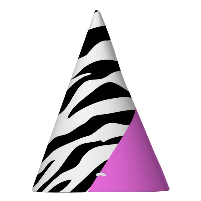 Chapéu De Festa Impressão Leopardo, Impressão Zebra, Impressão Ani (Direita)