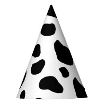 Impressão, Padrão De Vaca, Pontos De Vaca, Preto E