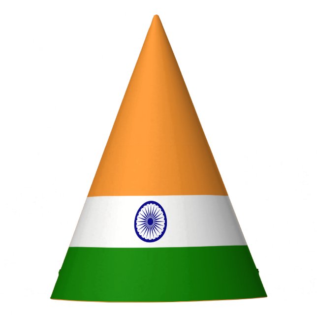 Chapéu De Festa India flag (Frente)
