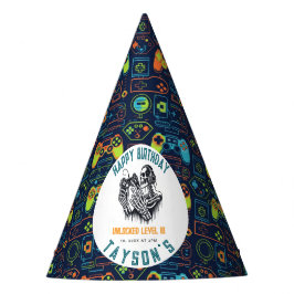 Chapéu De Festa It’s Game On Skull – Video Game Birthday