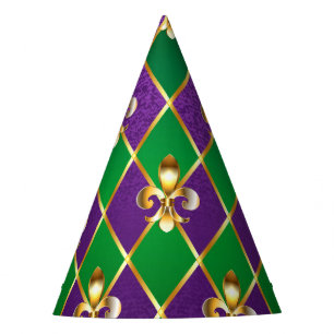 Chapéu De Festa Jewelry Background Mardi Gras
