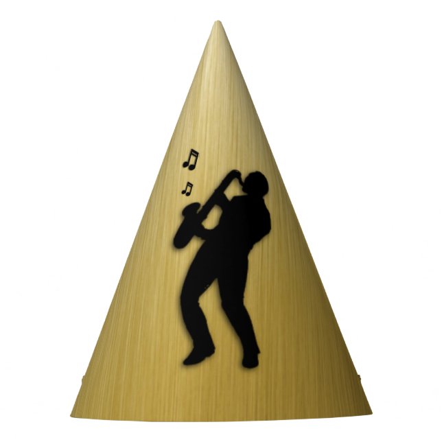 Chapéu De Festa Jogador saxofone (Frente)