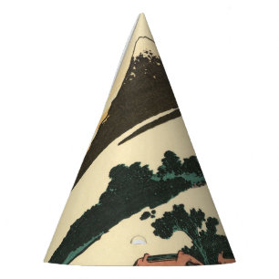 Chapéu De Festa Katsushika Hokusai Dawn na província de Kai
