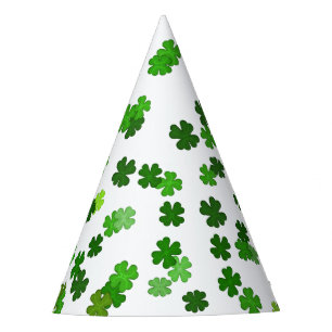 Chapéu De Festa Kelly Green "Shamrocks Caindo"