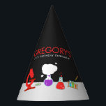 Chapéu De Festa Kids Science Party<br><div class="desc">Seu filho ama ciência? Uma festa temática da ciência é perfeita para o pequeno cientista na sua vida! Faça dela uma festa de aniversário explosiva com o Kids Science Party Hat, projetado pela Enchantfancy Design Company. Essa festa que apresenta um conjunto de laboratório científico completo com coisas que sua criança...</div>