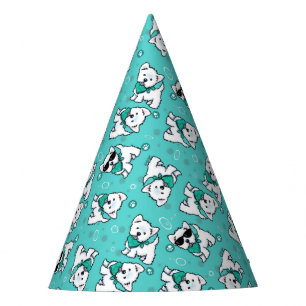 Chapéu De Festa KiniArt Cutieface Westies