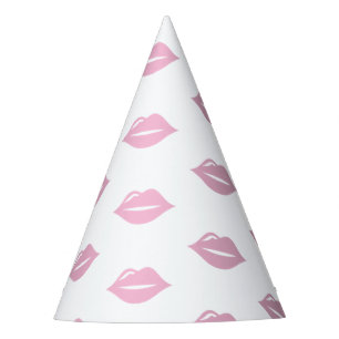 Chapéu De Festa Lábios cor-de-rosa, aniversário