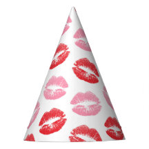 Lábios Vermelhos e Rosa, Padrão De Lábios, Batom,