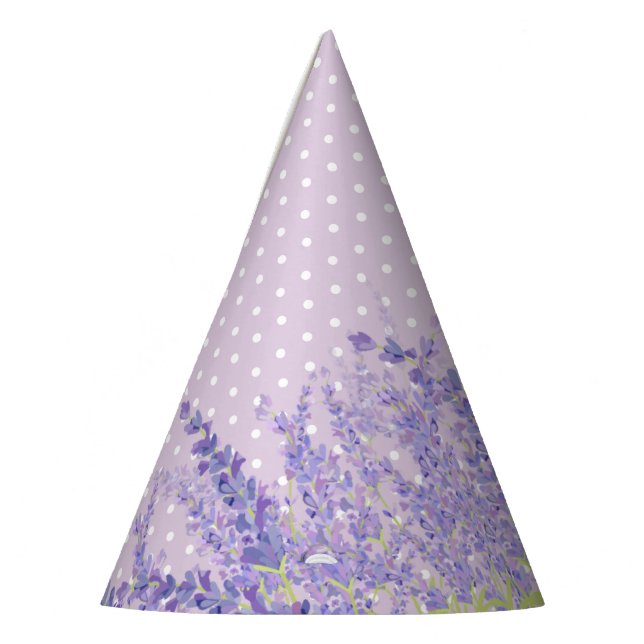 Chapéu De Festa lavanda, elegante, moderno, moda, floral, roxo (Esquerda)