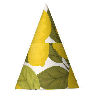 Chapéu De Festa Lemon Garden: Papel de parede sem fim com vinheta