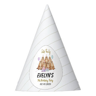 Chapéu De Festa Let’s Party Groundhog 5th Birthday – Fun Kids