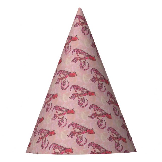 Chapéu De Festa Letra A (Frente)