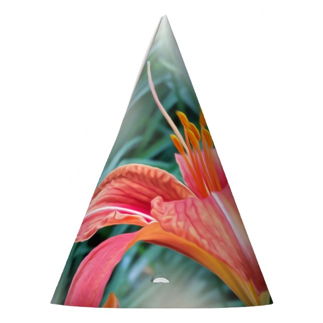 Chapéu De Festa lily laranja (Esquerda)