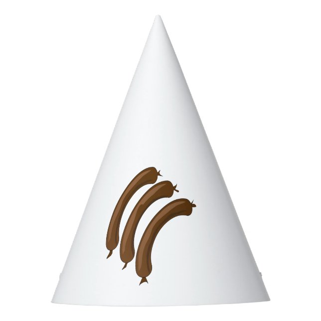 Chapéu De Festa Links de linguiça (Frente)