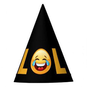 CHAPÉU DE FESTA LOL EMOJI