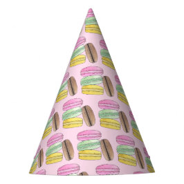 Chapéu De Festa Macarons Padaria Francesa Bolo Confeitaria Biscoit