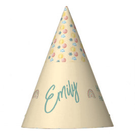 Chapéu De Festa Magia de Aniversário Boho Rainbow