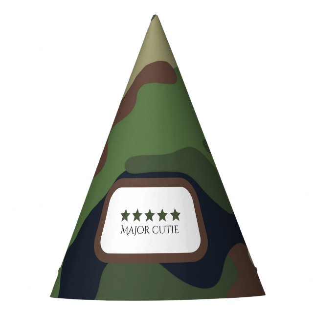 Chapéu De Festa Major Cutie Party Hat Kids Birthday (Frente)