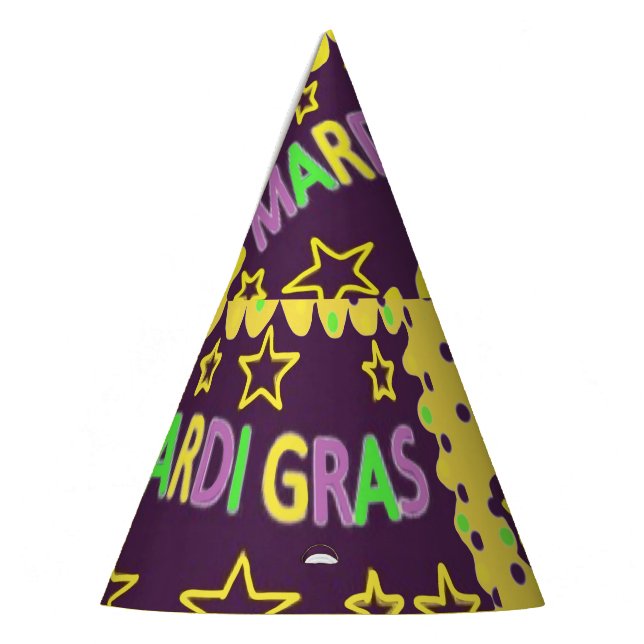 Chapéu De Festa Mardi Gras Design (Esquerda)