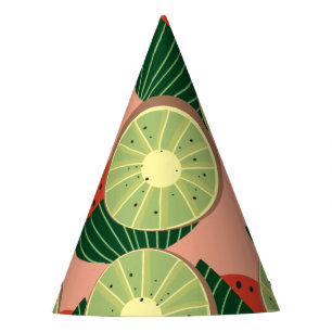 Chapéu De Festa Melancias e kiwis