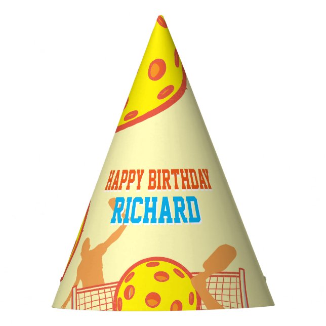 Chapéu De Festa Melhor Festa de aniversário Engraçado do Jogador d (Frente)