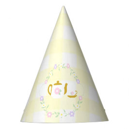 Chapéu De Festa Menina do Chá para Dois no 2º Aniversário