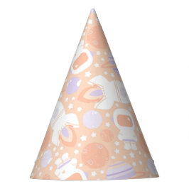 Chapéu De Festa Meninas do Espaço Dois do Tema do Partido da Lua