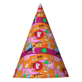 Chapéu De Festa Mikitiez meow feira de gatos de verão