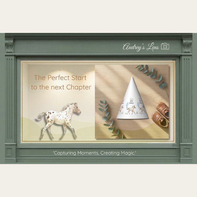 Chapéu De Festa Miniature Horse 1st Birthday Party Hat (Criador carregado)