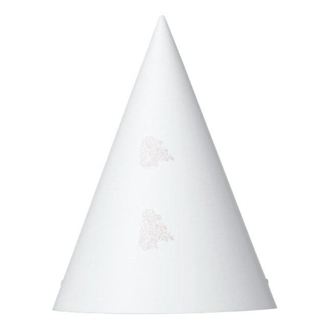 Chapéu De Festa Misty Rosa, Flush Mahogany, Decorative Design (Frente)