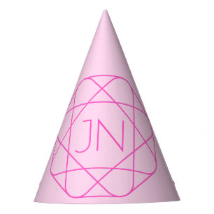 Chapéu De Festa Monograma Legal, Estilo do Logotipo da anca Rosa