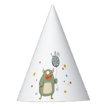 Monstro de Cuta Personalizável com Aniversário de