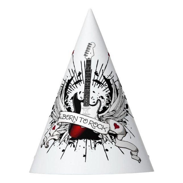 Chapéu De Festa Músico de Bandas de Metal Pesado e Roll (Frente)