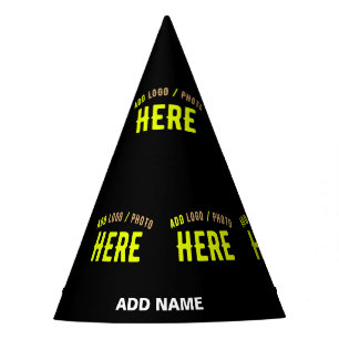 CHAPÉU DE FESTA NA MODA MODERNO PERSONALIZÁVEL NEGRO VERIFICADO CO